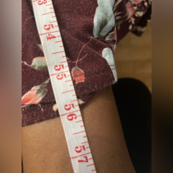 EUC XL Floral/Stripe Maxi Dress - Picture 10 of 11